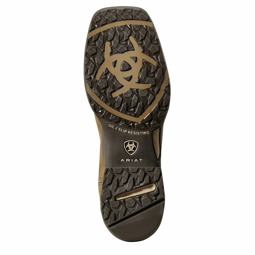 Ariat Ladies Distressed Brown Anthem Boots Style 10029528 Cushioned Step Windy Weather