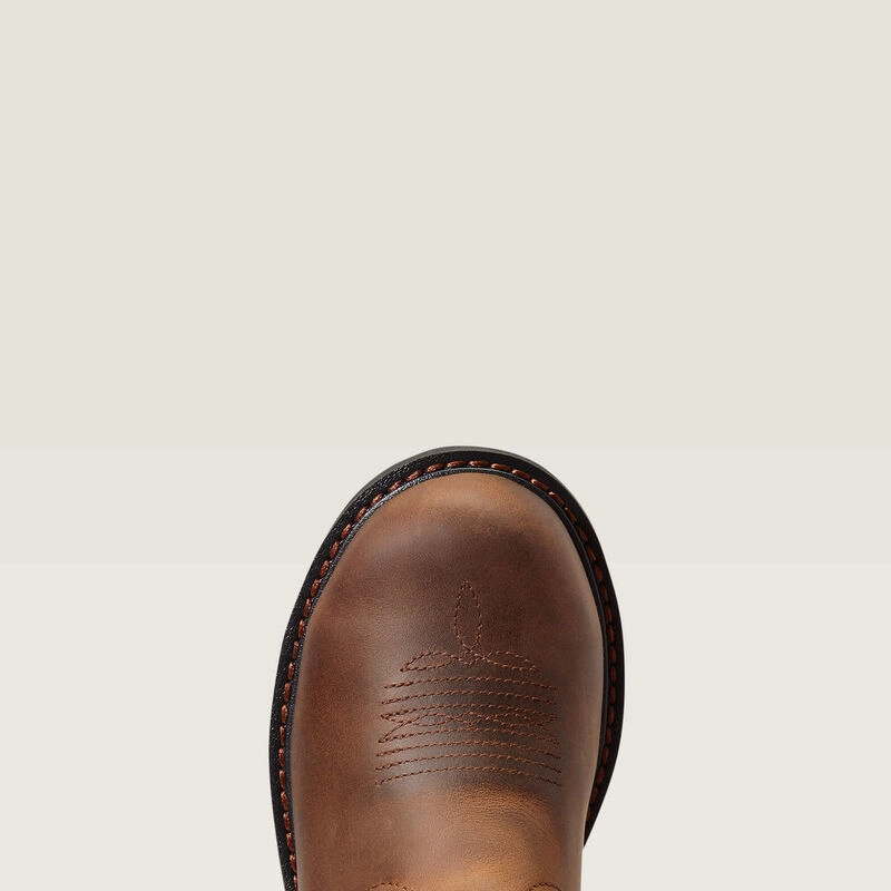 Ariat Ladies Fatbaby Work Pull-On Steel Toe Work Boot Style 10040431 All-Purpose Footwear