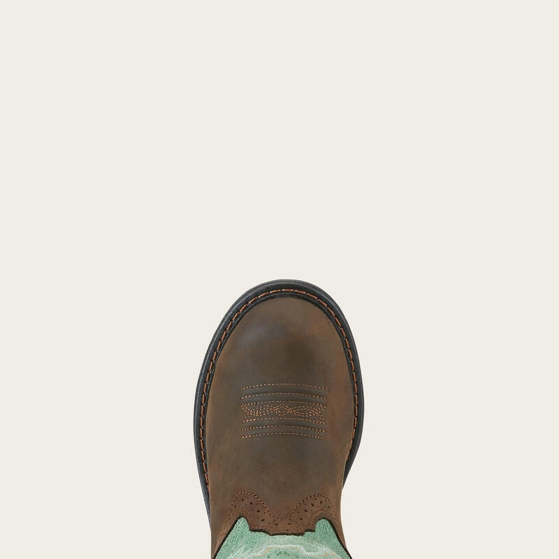 Ariat Ladies Tracey Waterproof Composite Toe Work Boot Style 10015405 Snowy Environment Breathable Sole