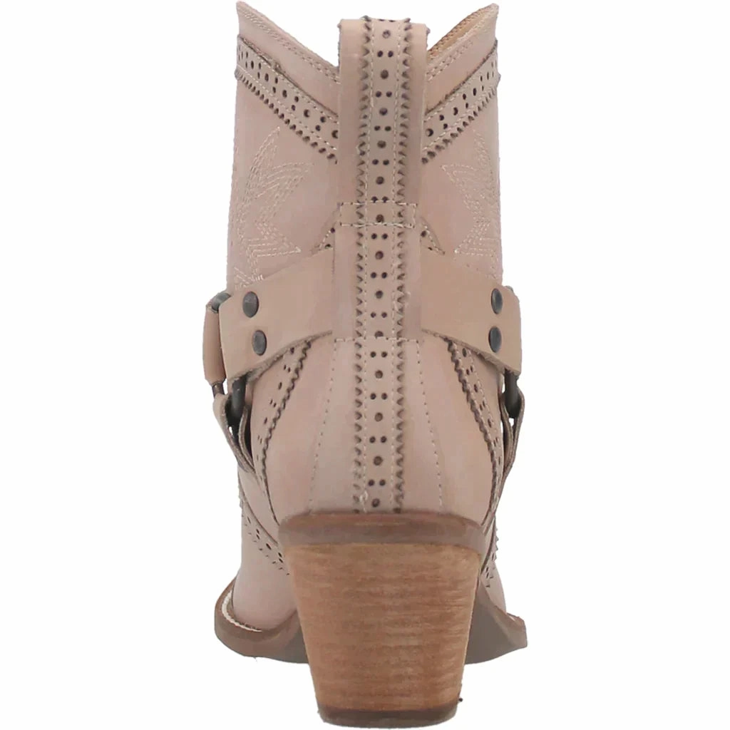 DINGO GUMMY BEAR LEATHER NATURAL BOOTIE STYLE DI747WH3 All-Weather Wear Fashion Focused