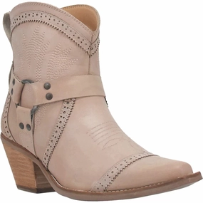 DINGO GUMMY BEAR LEATHER NATURAL BOOTIE STYLE DI747WH3 Comfortable backstay