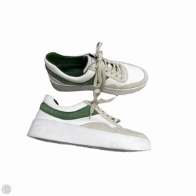 Shoes Sneakers By Vince In Green & White, Size: 8 Grip Ready Urban Look