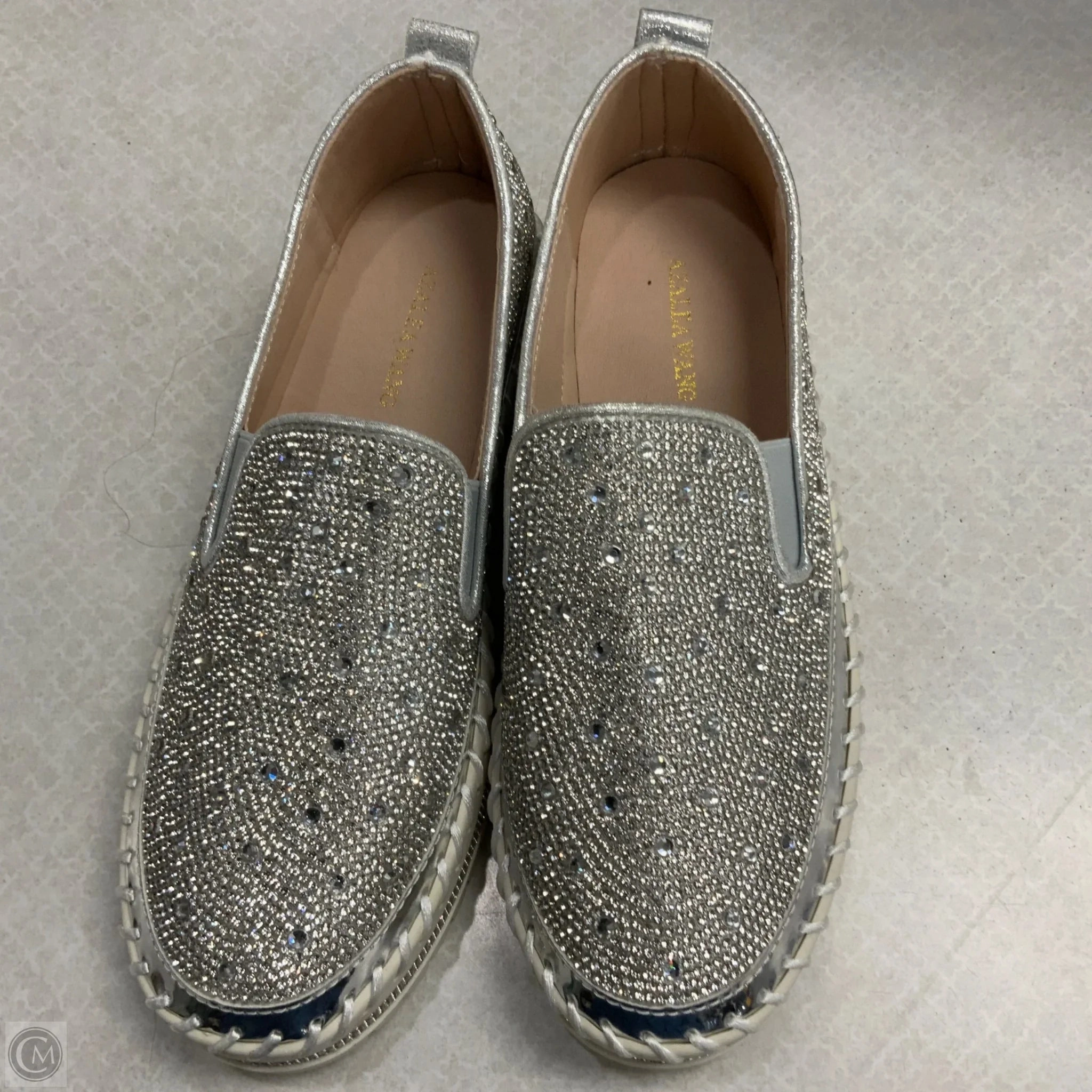 Shoes Sneakers Byazalea wang  In Silver, Size: 8 Comfort Cushioning