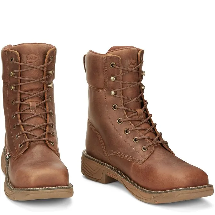 BreathableMesh Justin Mens Rush Nano Composite Toe Waterproof Work Boots Style SE468