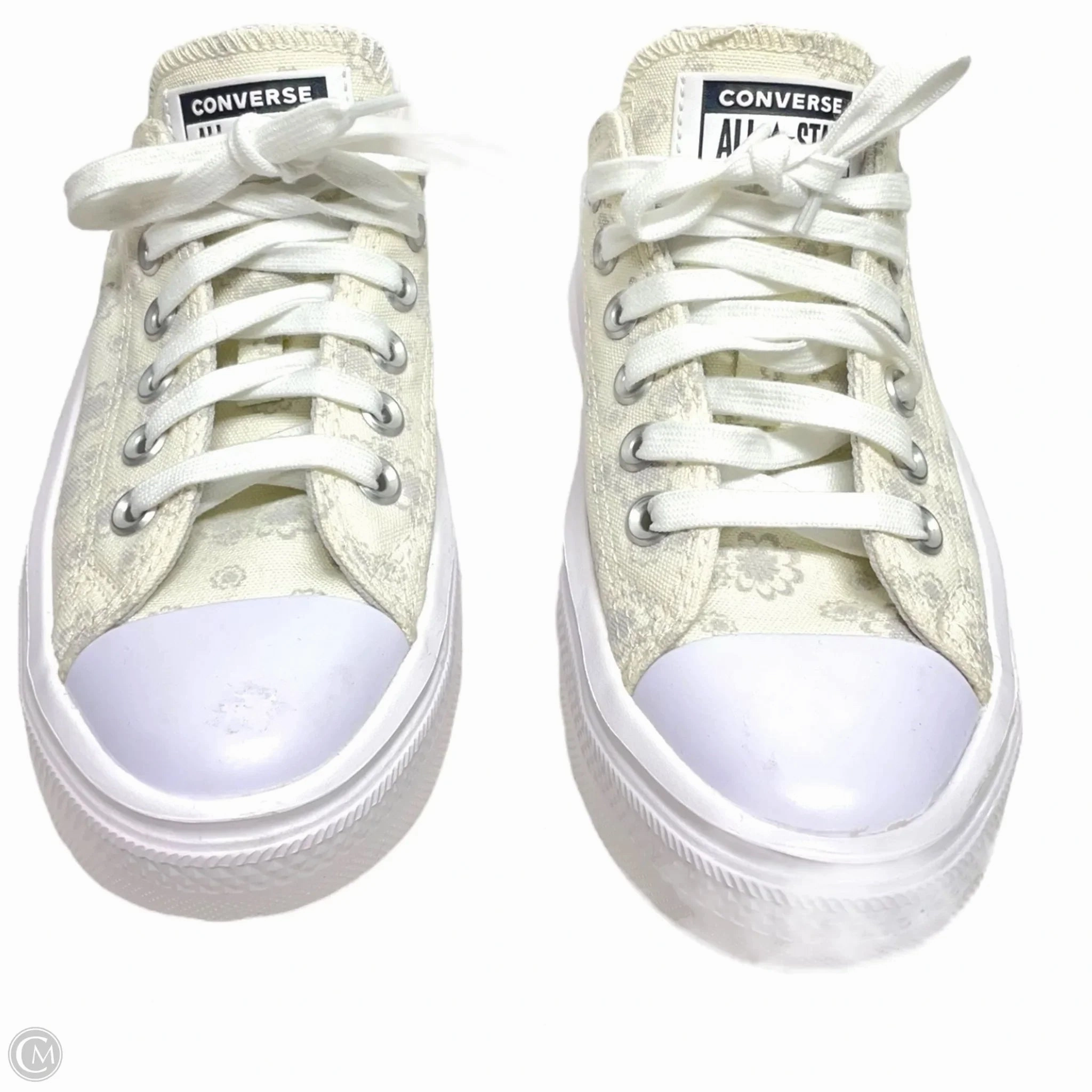 subtle style Hydrophobic Upper Treatment Shoes Sneakers By Converse In White, Size: 5.5