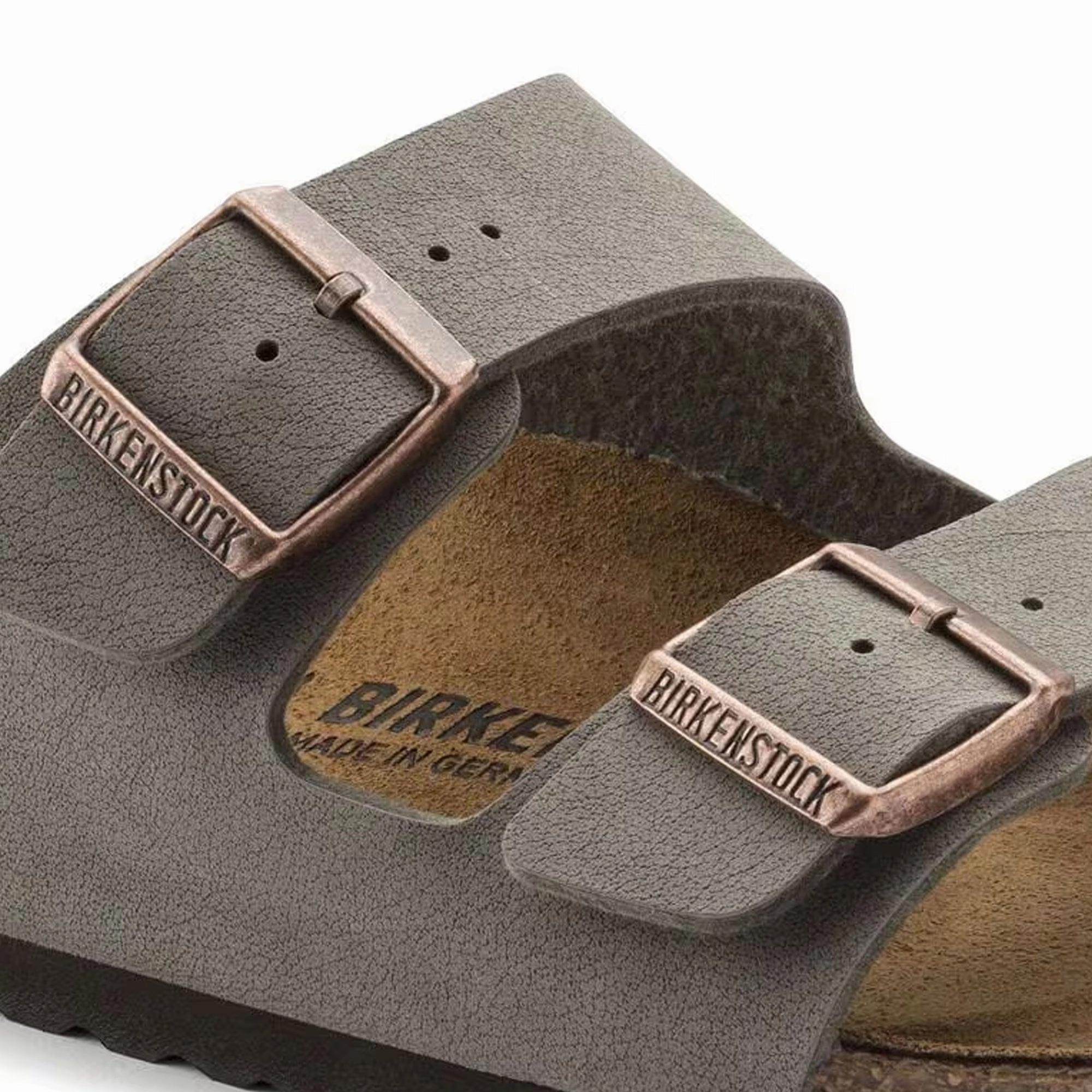 Birkenstock Mens Arizona Slippers Nude Calm