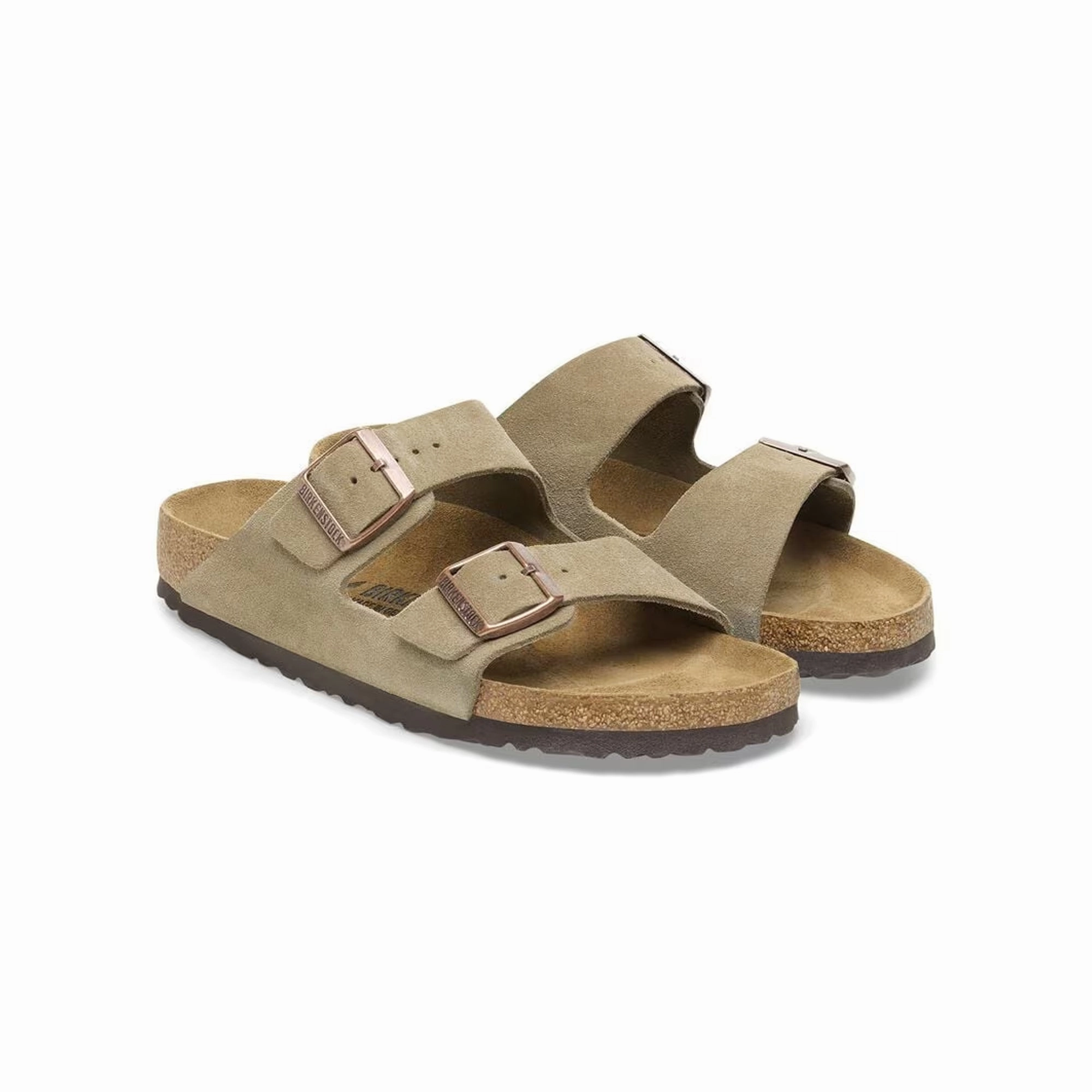 Pool Fun Bare Foot Birkenstock Mens Arizona Slippers (Narrow)