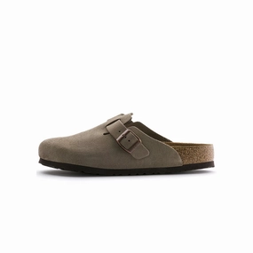 Birkenstock Mens Boston Soft Footbed Slippers (Narrow) Simple Style Active Line