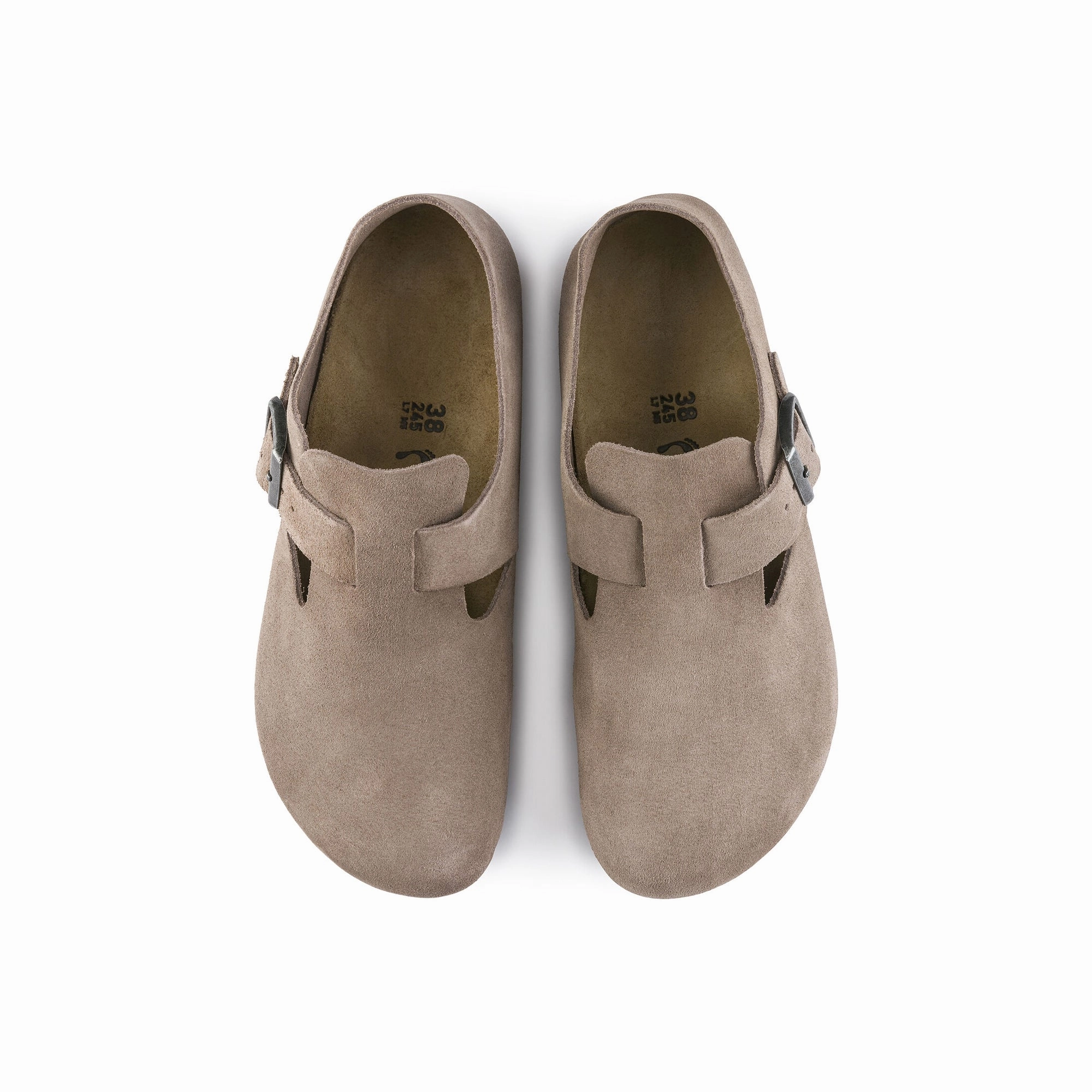 Birkenstock Mens London Suede Leather Sandals Cool Texture Relaxed Summer Footwear