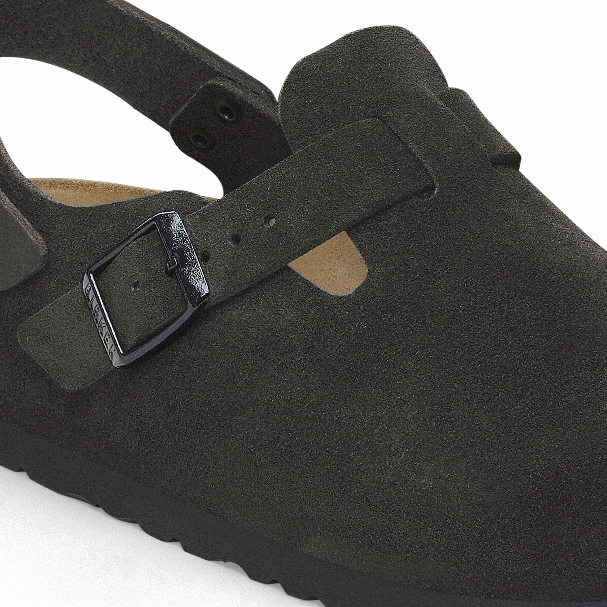 Birkenstock Mens Tokio Black Suede Sandals Relaxing Flats