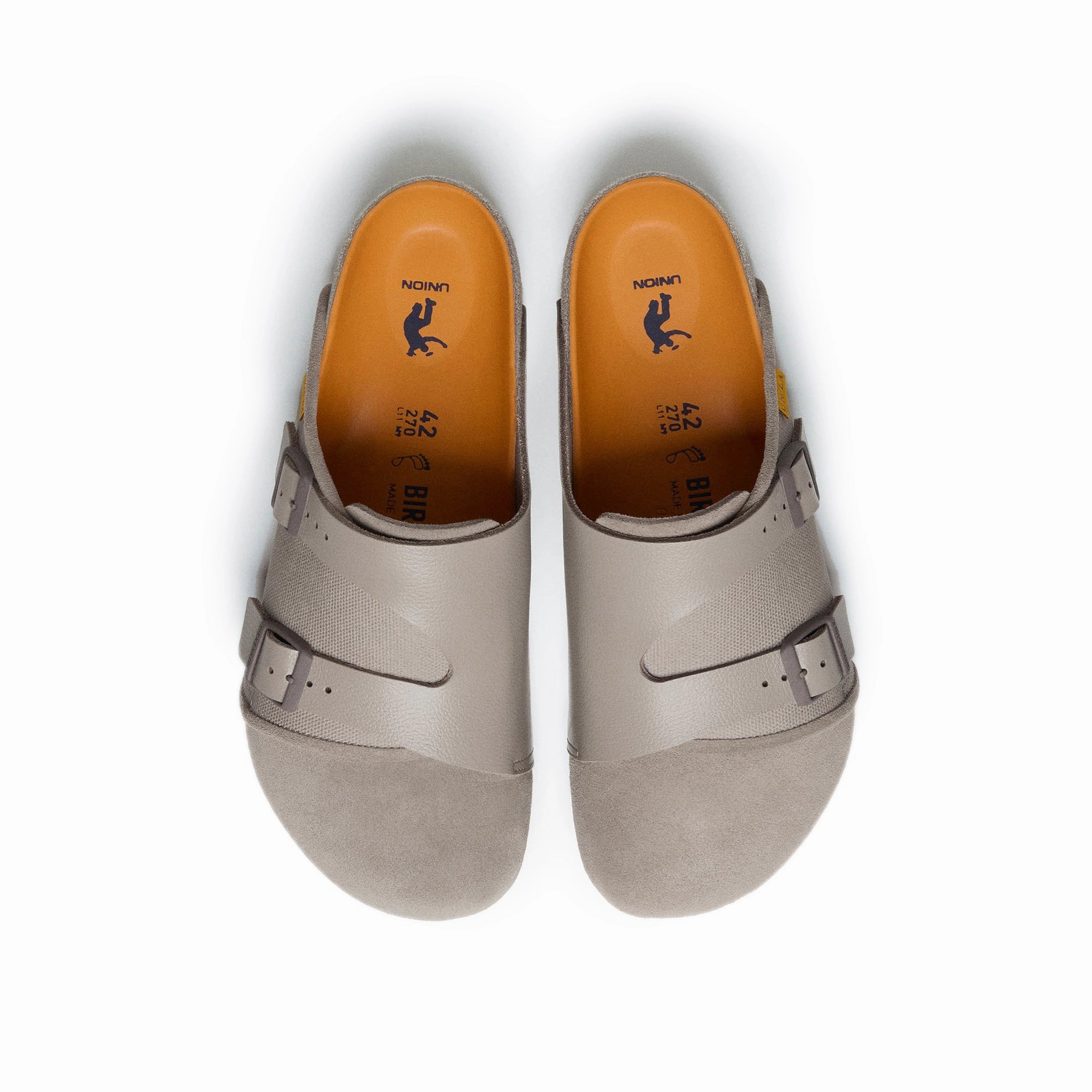 Silver Glow Birkenstock x Union 1774 IV Mens Sandals