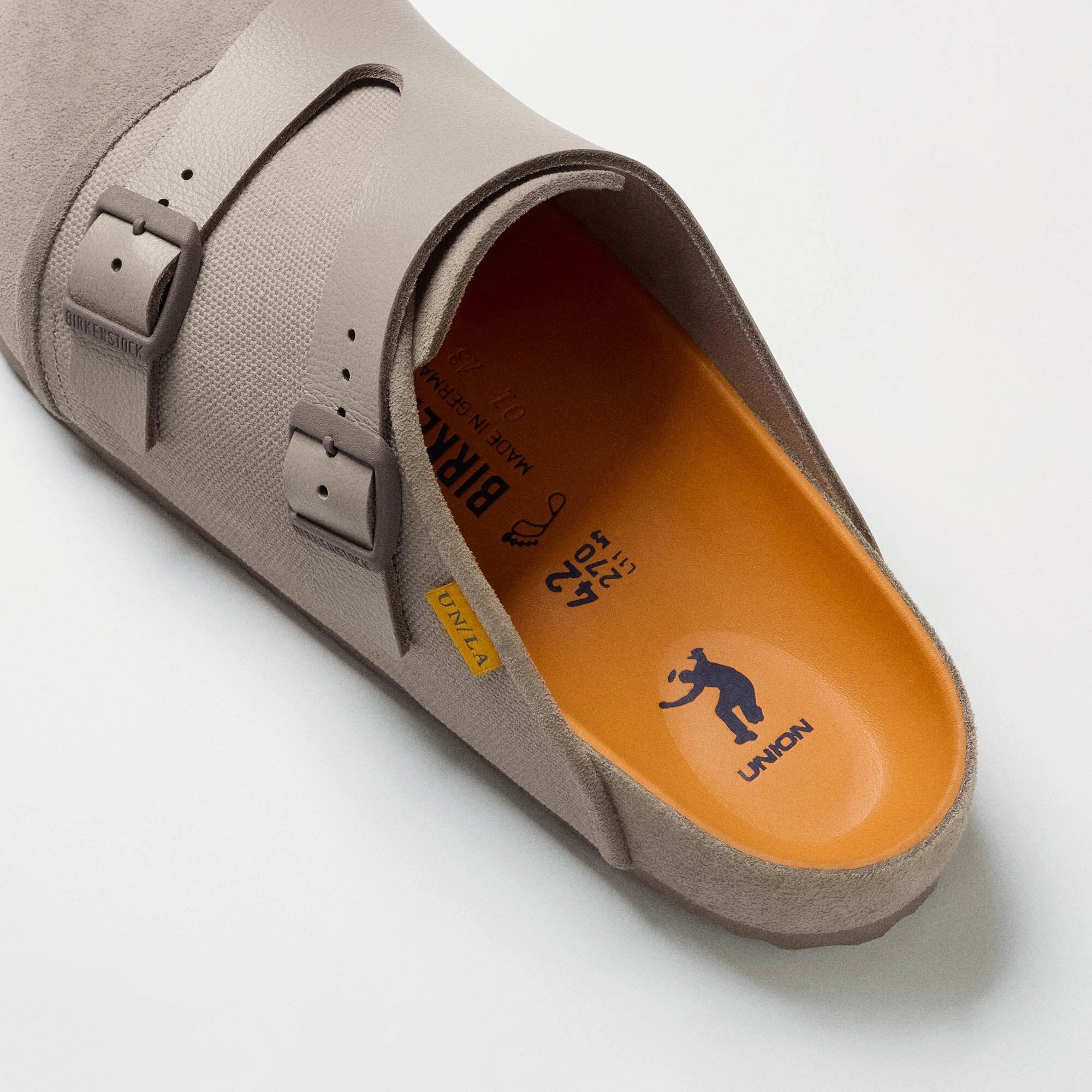 Birkenstock x Union 1774 IV Mens Sandals Long Step Heel Design