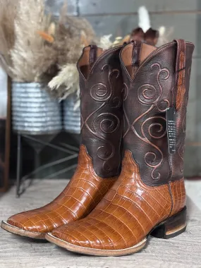 Travel Light Protective Build Black Jack Nile Croc Belly Boots