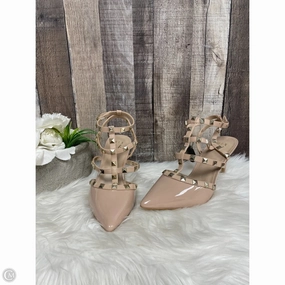 Anti Slip Feature Shoes Heels Stiletto By Mix No 6 In Beige, Size: 9