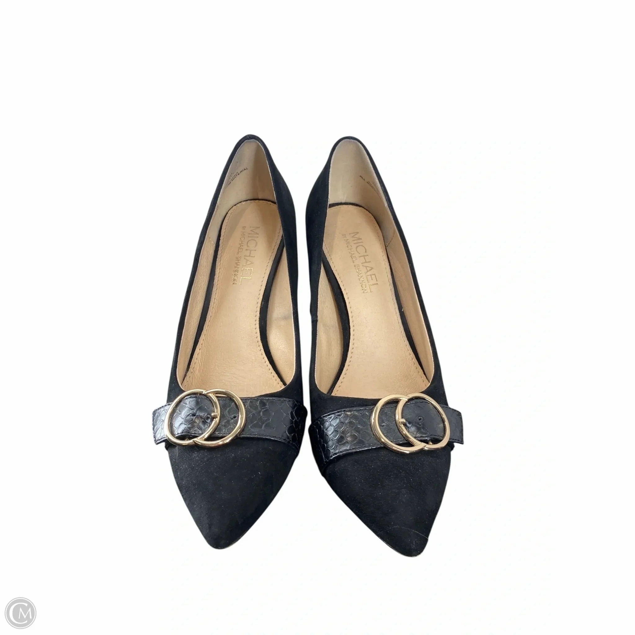 Shoes Heels Block By Michael Shannon In Black, Size: 7.5 Flexible Soles