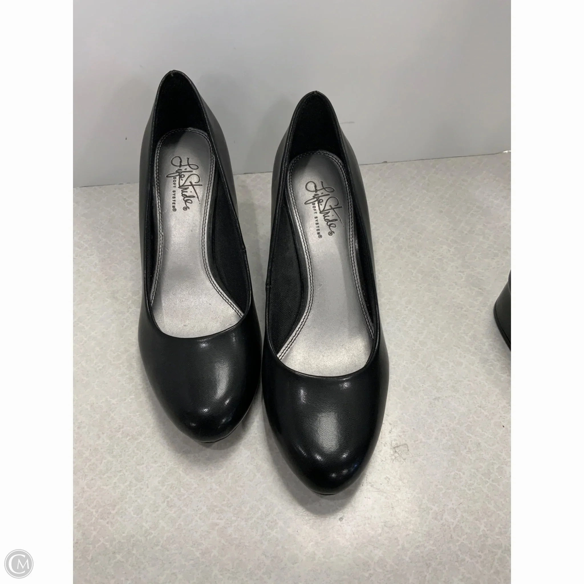 Shoes Heels Stiletto By Life Stride In Black, Size: 8.5 Smooth Soles Sexy High Heels