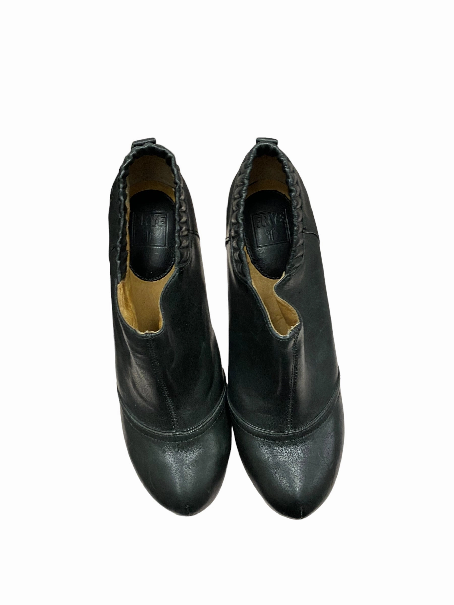 Shoes Heels Stiletto By Frye In Black, Size: 7.5 Elegant Open Toe Boots