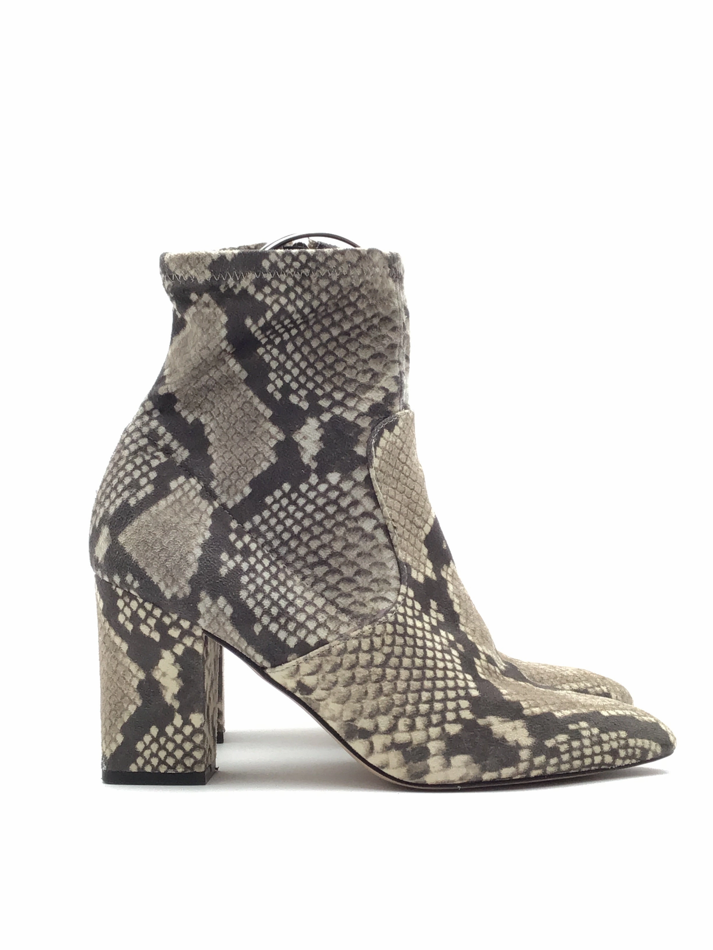 Shoes Heels Block By Steve Madden In Black Tan, Size: 6.5 Comfortable ankle support