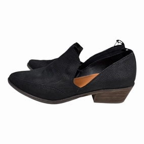 Open Toe Evening Pumps Shoes Heels Block By Lucky Brand In Black, Size:7