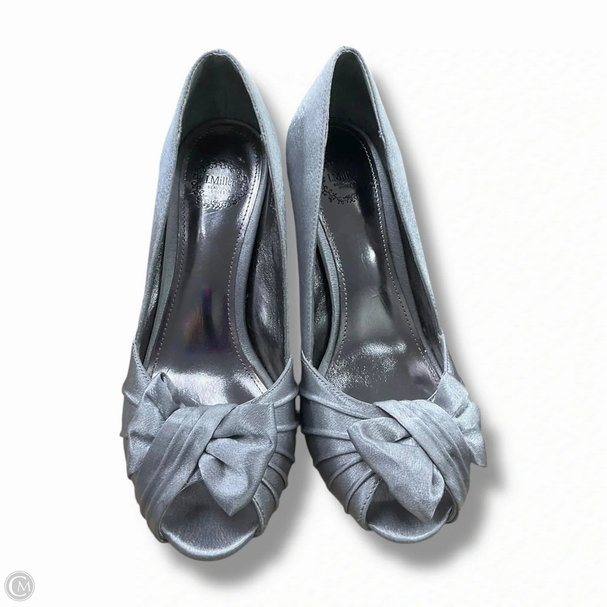 Shoes Heels Stiletto By Clothes Mentor In Silver, Size: 6.5 Anti Bacterial Flexible Soles