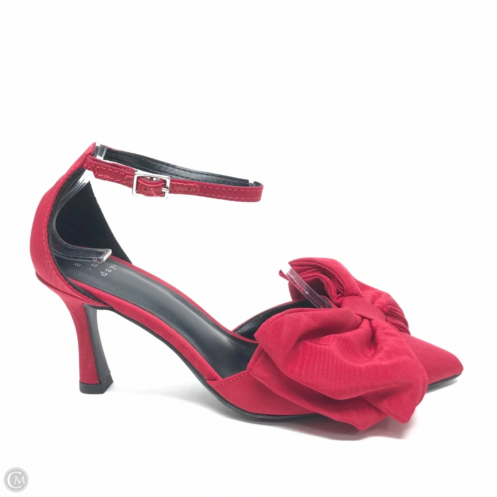 Dressy High Heels Shoes Heels Block By A New Day In Red, Size: 6