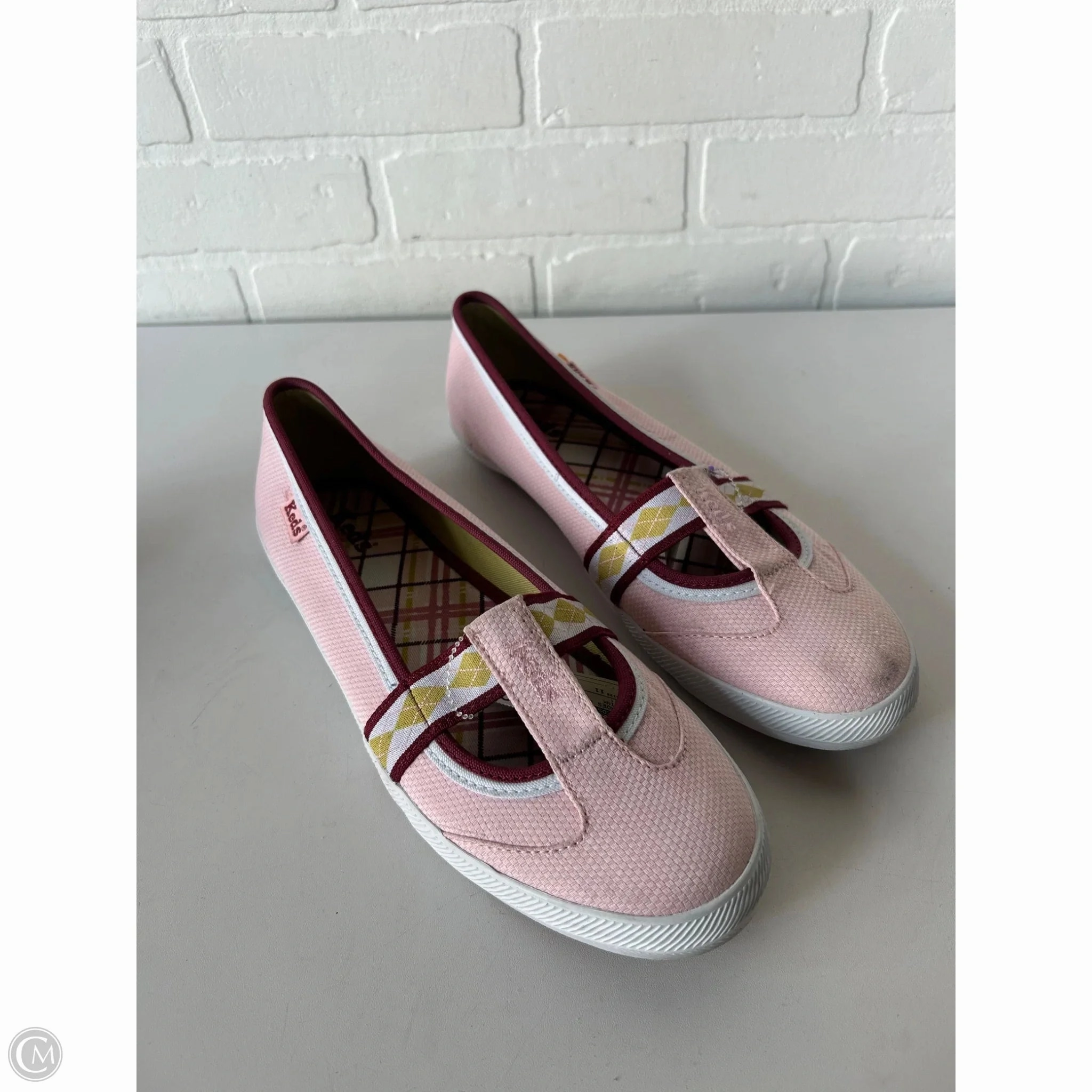 Comfortable Style Shoes Sneakers By Keds In Pink, Size: 11