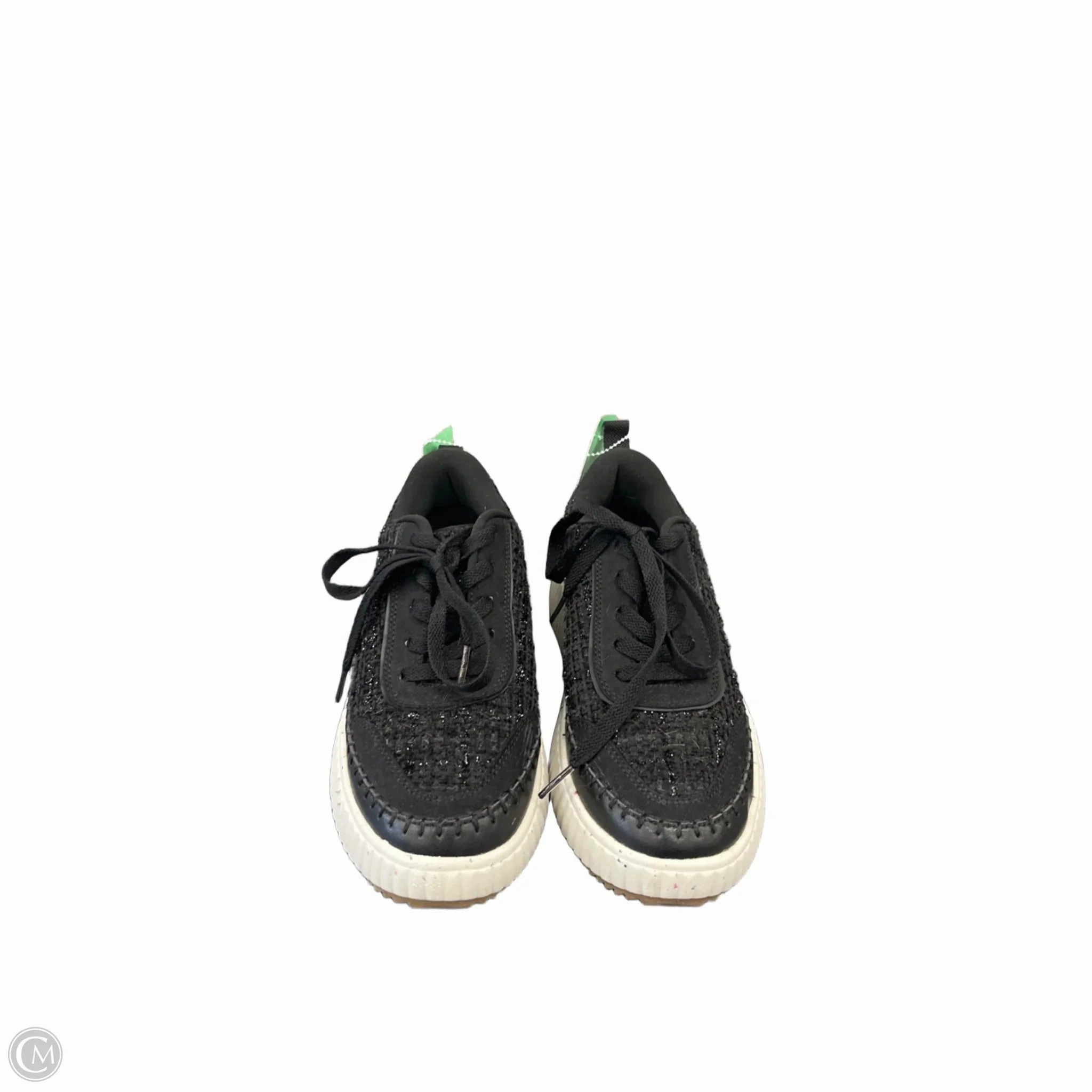 Shoes Sneakers By Clothes Mentor In Black, Size: 7.5 Light Padding