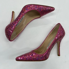 Shoes Heels Stiletto By Manolo Blahnik  Size: 5 Chic Footwear