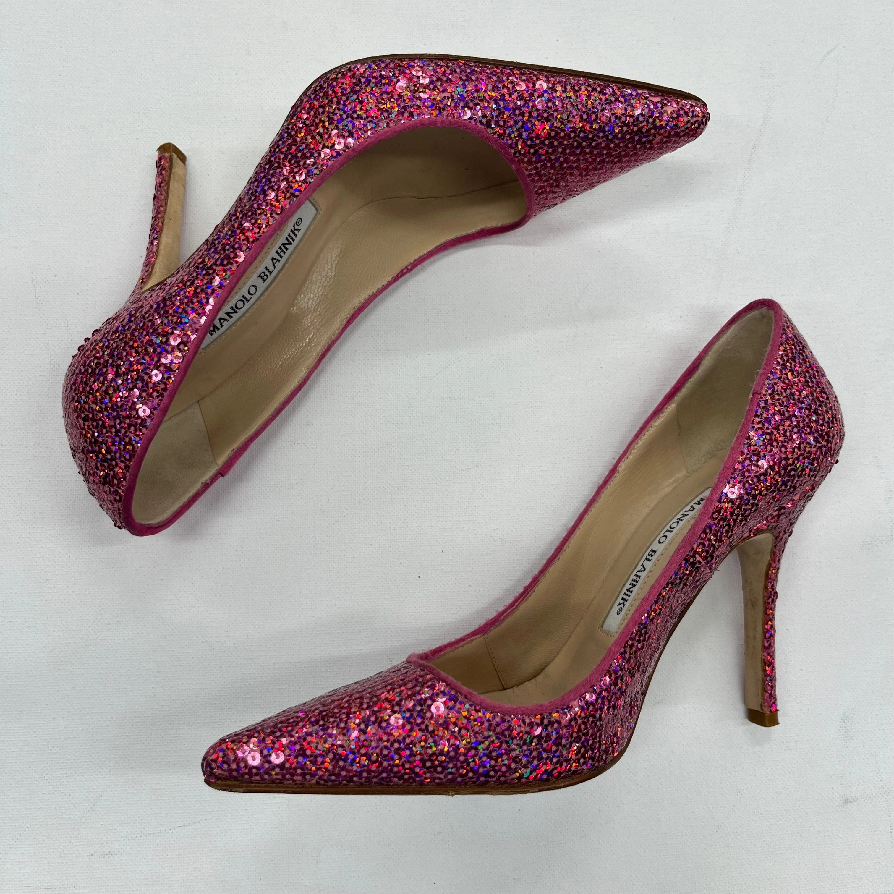 Shoes Heels Stiletto By Manolo Blahnik  Size: 5 Chic Footwear