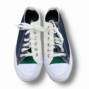 Blue & Green Shoes Sneakers Converse, Size 6.5 No Stitching