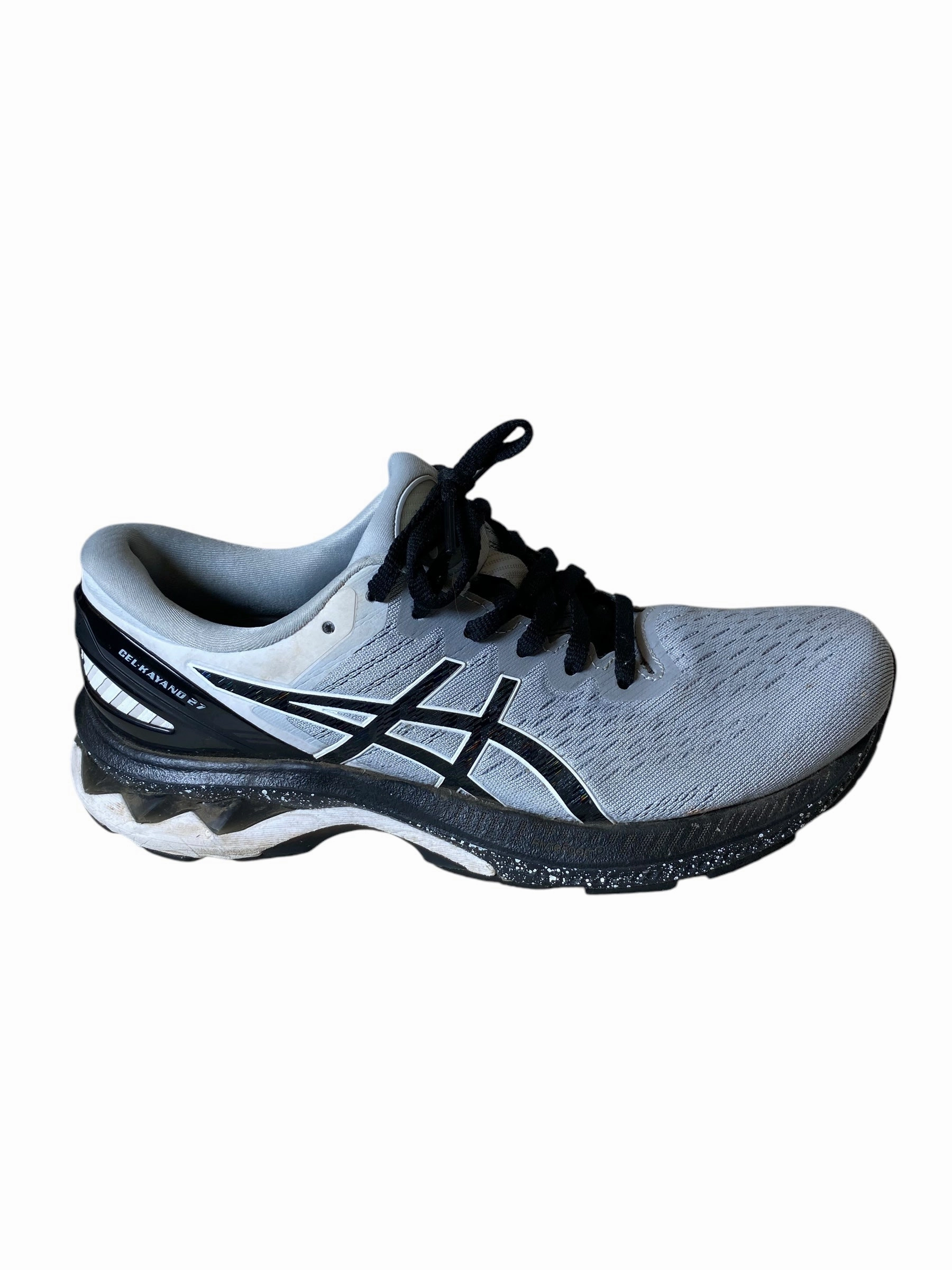 Adjustable Fit Technology Fashionable Shoes Sneakers By Asics In Black & Grey, Size: 8.5