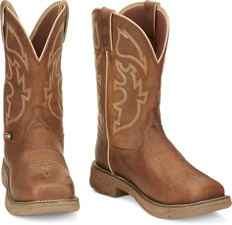 Justin Mens Rush Steel Toe Work Boots Style SE4340 Fashion Fit