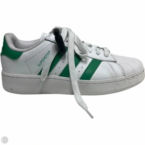 Shoes Sneakers By Adidas In Green & White, Size: 10.5 Dynamic Cushioning System