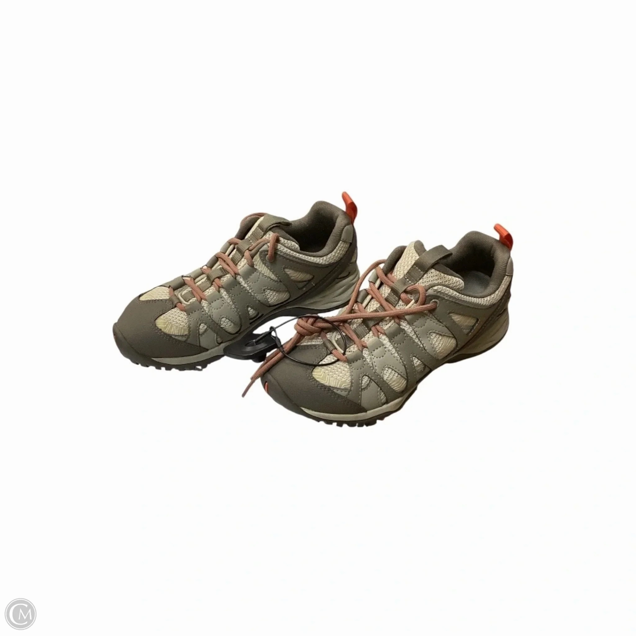 Compression Fit Shoes Sneakers By Merrell In Grey, Size: 6.5
