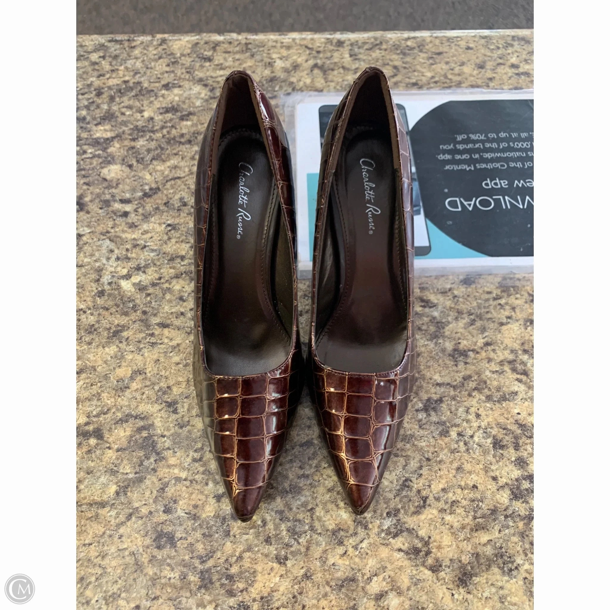 Shoes Heels Stiletto By Charlotte Russe In Brown, Size: 8 Anti Slip Feature Vintage Stiletto Shoes