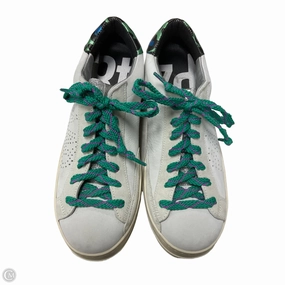 Breath Fresh Water   Resistant Shoes Sneakers By P448 In Cream & Green, Size: 9.5