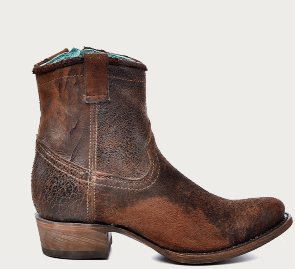 Quick Access CORRAL LADIES TAN ANKLE BOOTS STYLE C1064