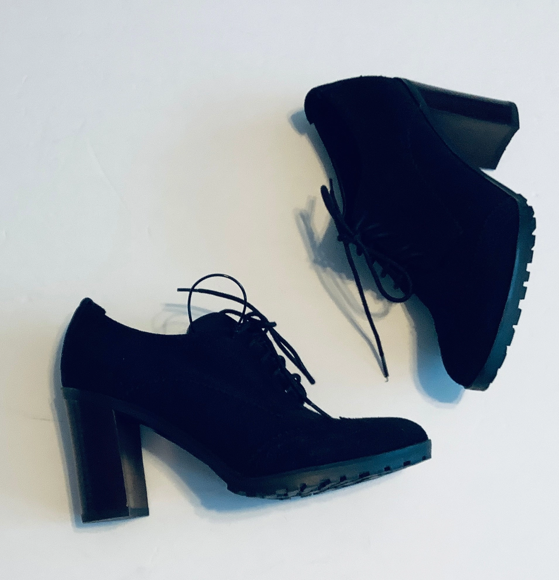 Shoes Heels Block By Tommy Hilfiger In Black, Size: 7.5 Sporty Heeled Shoes