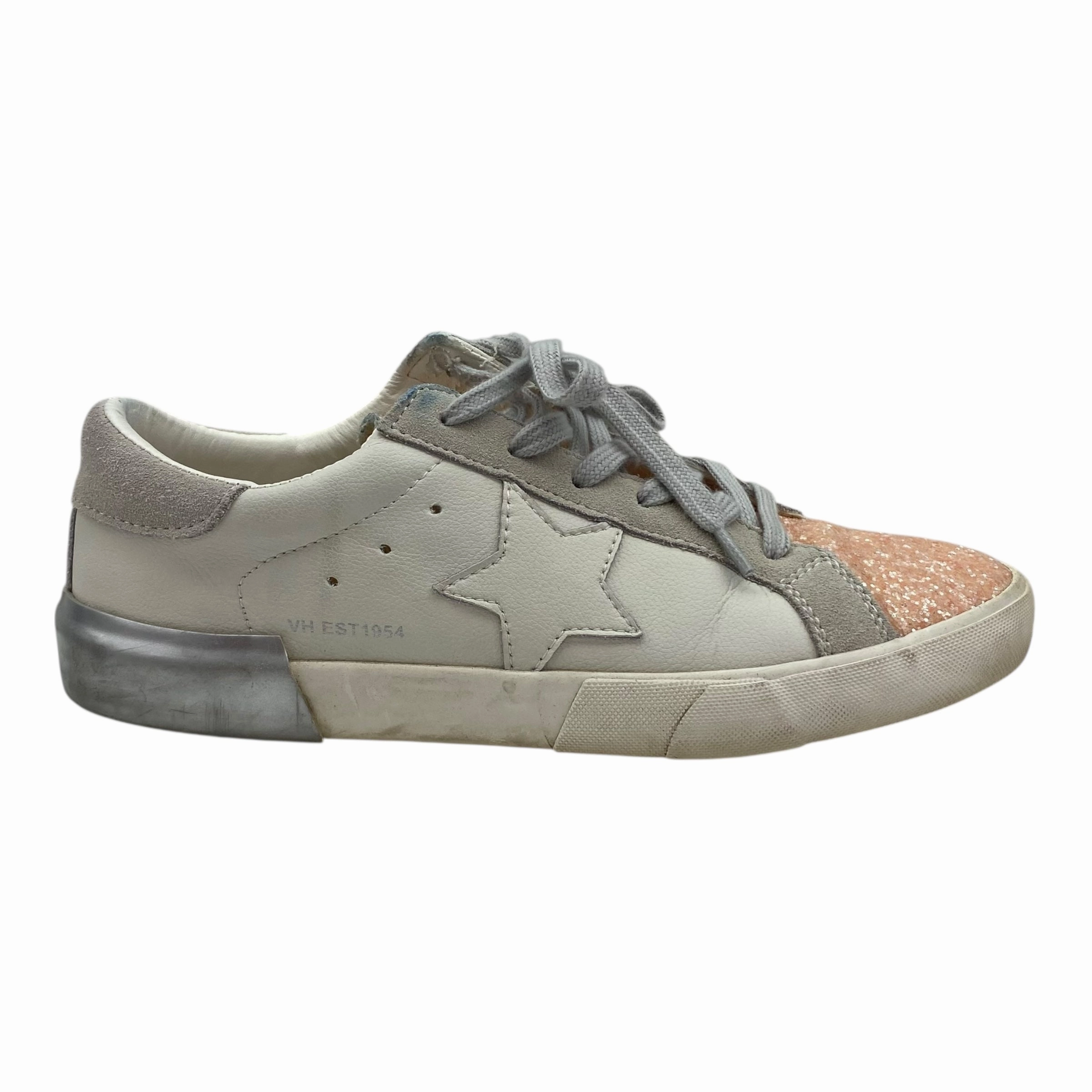 Work Day Fit Easy Comfort Shoes Sneakers By Vintage Havana In Pink & White, Size:10