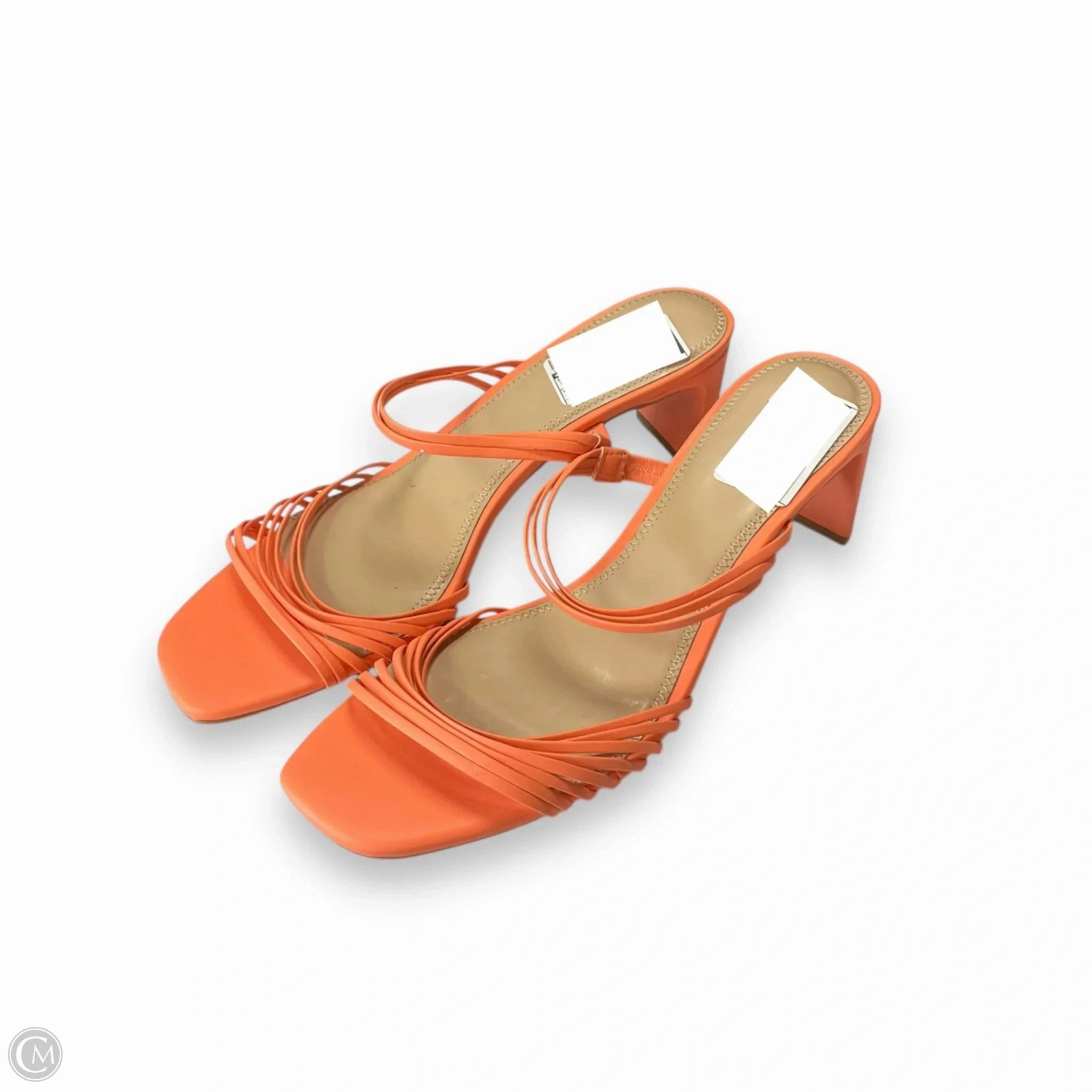 Energy return Shoes Heels Block By Bp In Coral, Size: 11