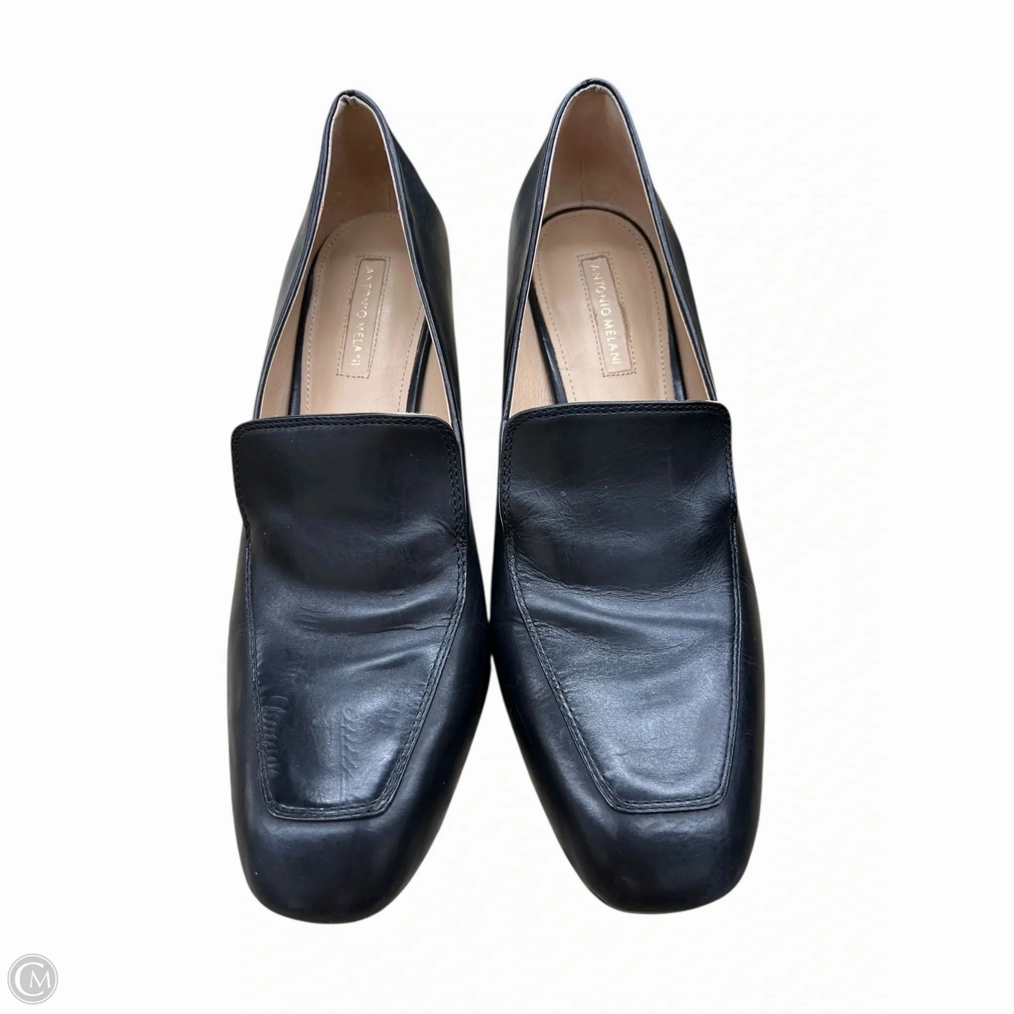 Shoes Heels Block By Antonio Melani In Black, Size: 9.5 Stretchable Fabric Glam shoes