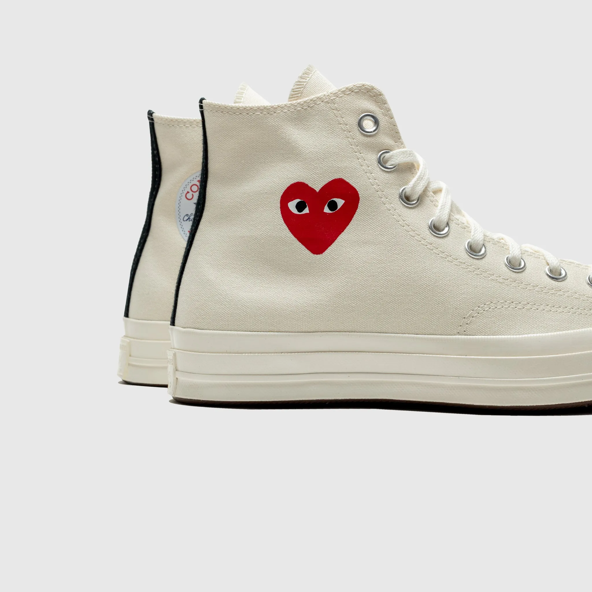 Running Grip CHUCK TAYLOR ALL-STAR '70 HI "MILK SINGLE HEART"