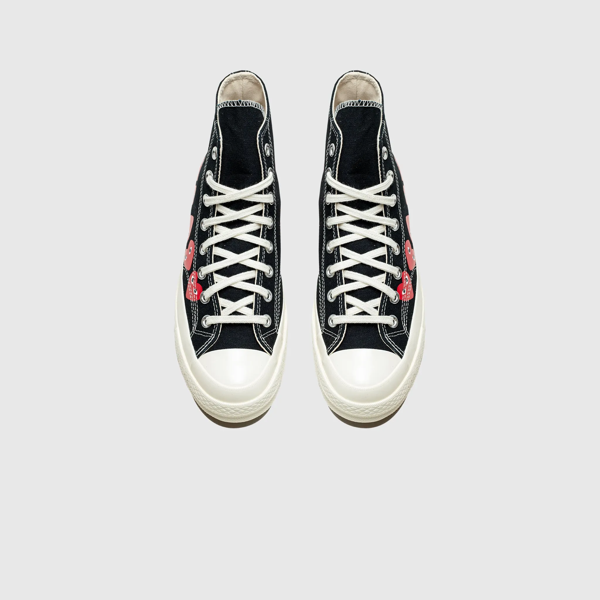 running on downhill shoes shoe cleaner CHUCK TAYLOR ALL-STAR '70 HIGH "BLACK/RED MULTI HEART"