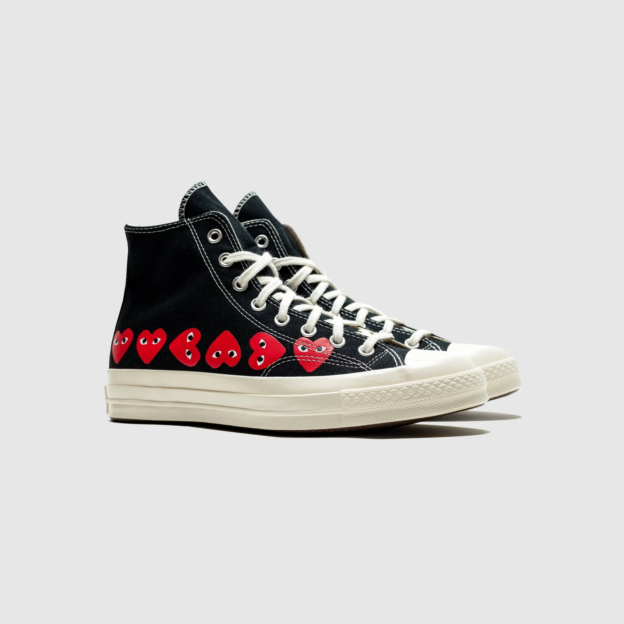 Wireless CHUCK TAYLOR ALL-STAR '70 HIGH "BLACK/RED MULTI HEART"