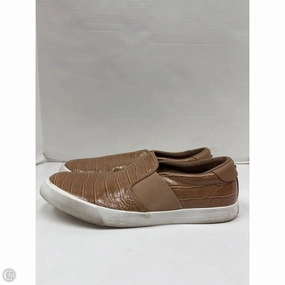 On The Move Slip   On Design Shoes Sneakers By Nine West In Brown, Size: 9.5