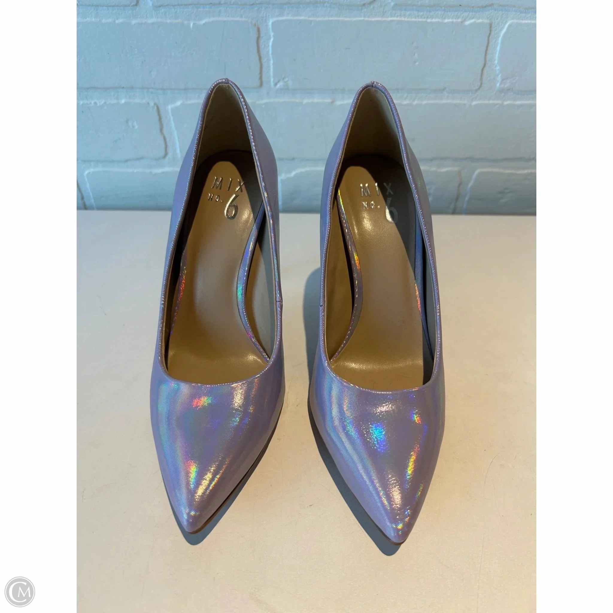 Shoes Heels Stiletto By Mix No 6 In Purple, Size: 7 Winter High Heels Classic Style