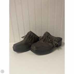 Chunky Heel Shoes Heels Block By Born In Grey, Size: 7