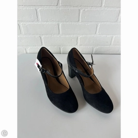 Fashion Heels for Summer Comfortable Stilettos Shoes Heels Block By Clarks In Black, Size: 9