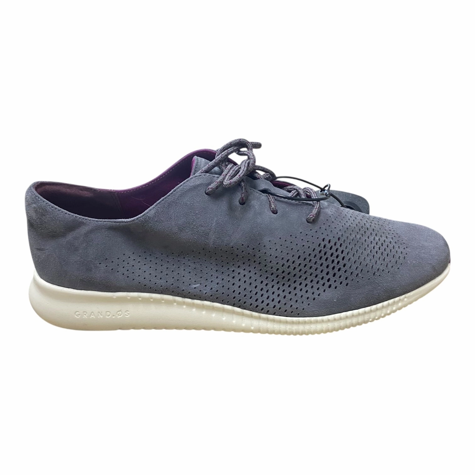 Urban Comfort Weekend Wear Shoes Sneakers By Cole-Haan In Grey, Size:8.5