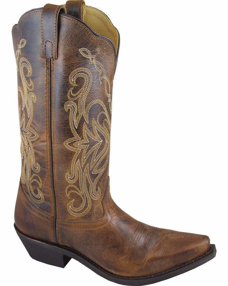 Smoky Mountain Madison Cowgirl Snip Toe Boots Style 6472 Farm Life